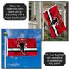 Atlanta Falcons Throwback Vintage Retro 3x5 Banner Flag view 3