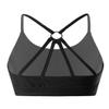 vastwit Juniors Girls Spaghetti Shoulder Straps Training Bras Pure Color Athletic Camisoles Dancing Running Clothes Black 6 view 2