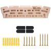 Wooden Hangboard Rock Climbing Pull Up Bar Designed Training For Climbing, Wooden Fingerboard Climbing Training Board for Building Core Strength and Endurance (CJ-HB2006) view 1