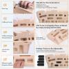 Wooden Hangboard Rock Climbing Pull Up Bar Designed Training For Climbing, Wooden Fingerboard Climbing Training Board for Building Core Strength and Endurance (CJ-HB2006) view 3