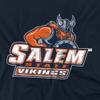 Salem State University Official Distressed Primary Unisex Adult T-Shirt, Navy, 4X-Large view 2