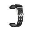 INF Silicone Watch Band Compatible with Polar V800, Wrist Strap for Women/Men, Adjustable Breathable Sport Replacement Band(Black) view 1