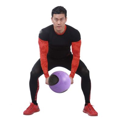 Medicine Balls Rubber Medicine Ball Fitness Ball, Strength Training Throwing Training Balance Training Aerobics Solid Ball, 1-10kg (Size : 4kg/8.8lb)