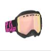 SCOTT Fury Adult Snowmobile Goggles - Black/Pink/Enhancer Rose Chrome/One Size view 1