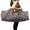 Aozora Yoga Mat Bag Large Yoga Mat Tote Sling Carrier with Pockets Fits Mats with Multi-Functional Storage Pockets Light and Durable (Indian) view 1