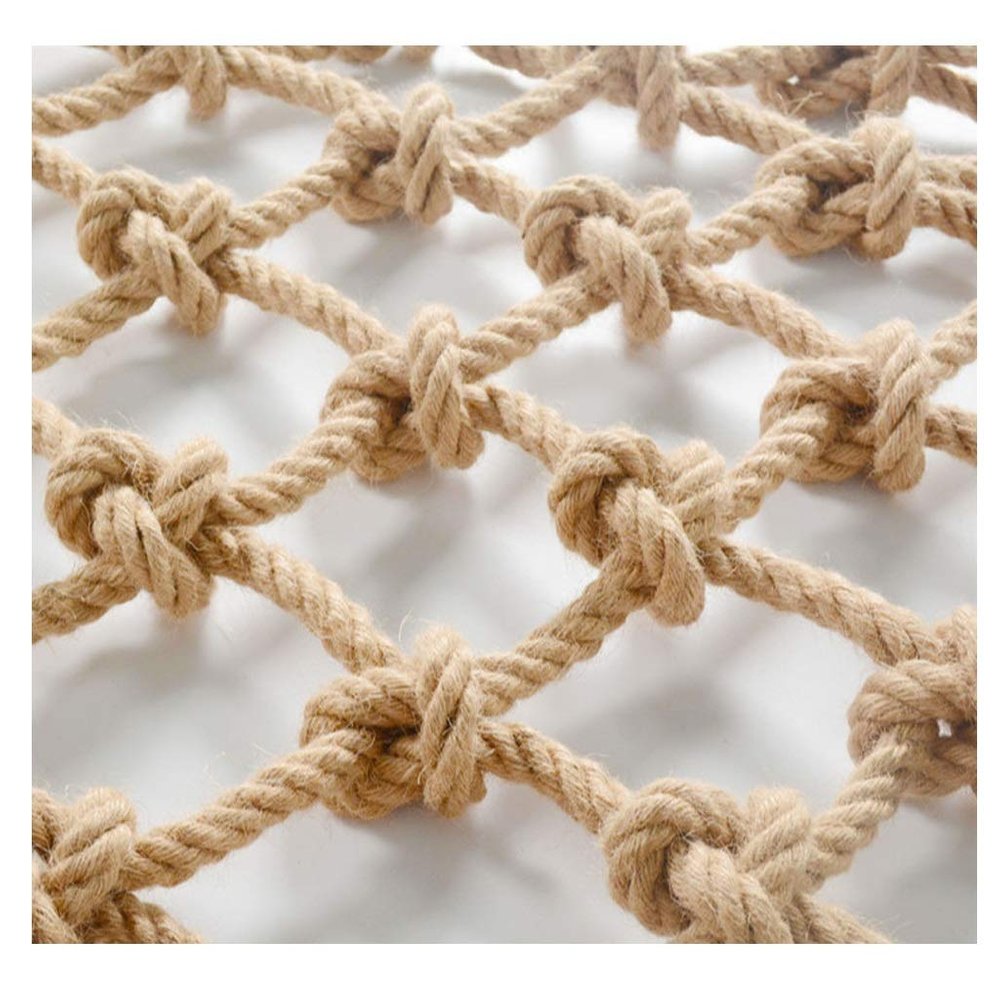 Climbing Netting Playground Children Safety Netting Protection Heavy Duty Cargo Net Climbing Net Railing Rope Net Decoration Plants Fence for Kids Swing Set Treehouse Rope Ladder