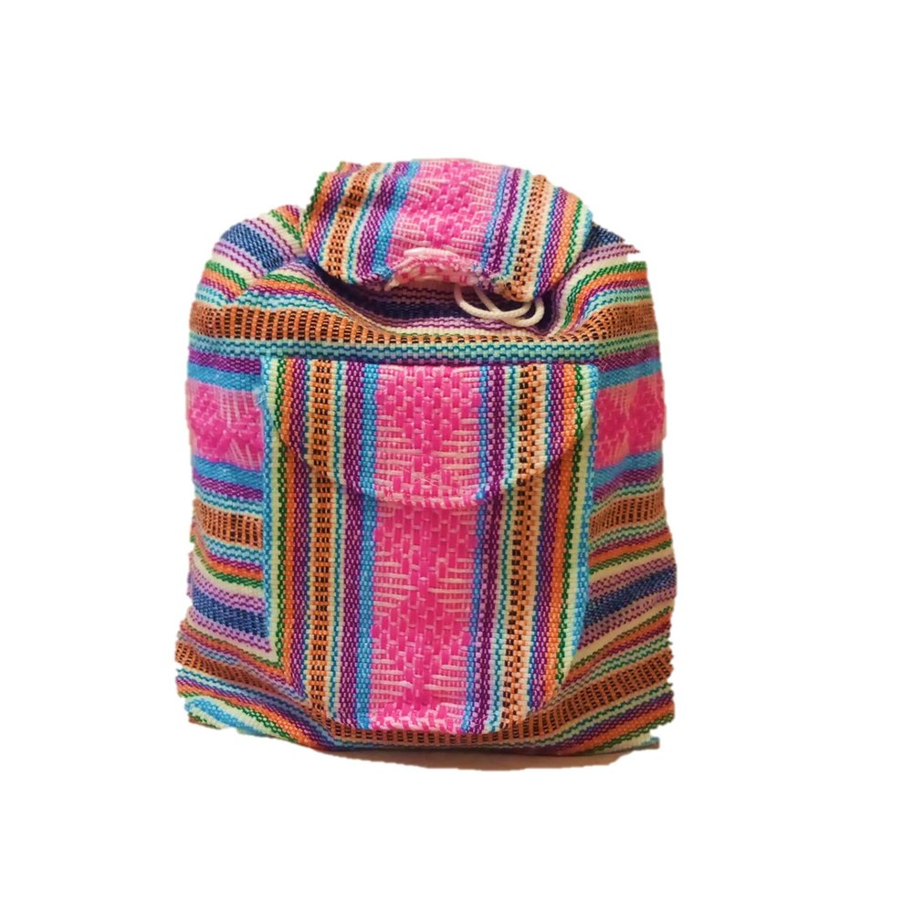 backpack bags handmade(multi, Pink)