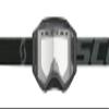 SCOTT Fury Adult Snowmobile Goggles - Black/Clear/One Size view 2