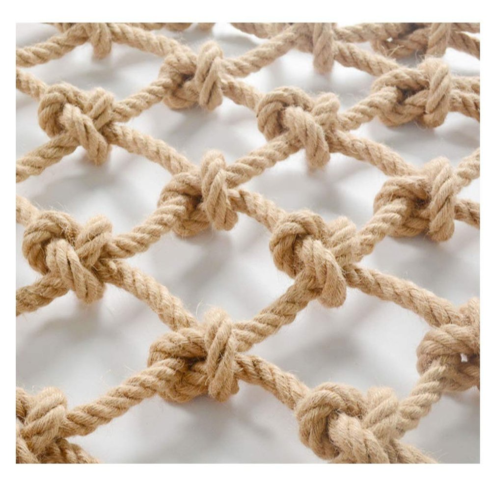 Climbing Netting Playground Children Safety Netting Protection Heavy Duty Cargo Net Climbing Net Railing Rope Net Decoration Plants Fence for Kids Swing Set Treehouse Rope Ladder