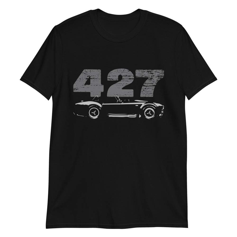 1966 high-Performance Pony car Cobra 427 Super Snake Short-Sleeve T-Shirt Black