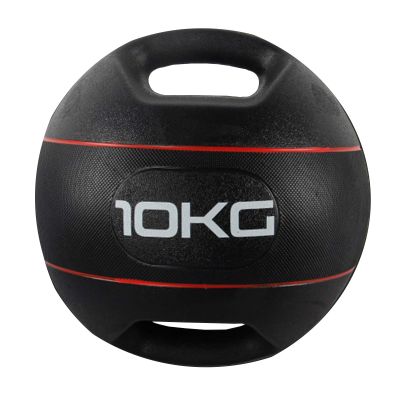 Medicine Balls Binaural Medicine Ball, Male and Female Strength Training Core Training Fitness Ball, 3kg/4kg/5kg/6kg/8kg/10kg (Size : 10kg/22lb)