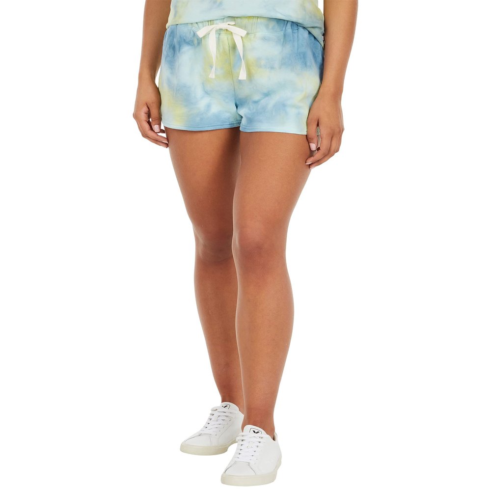 Hurley Womes Tie Dye Fleece Short - Light Blue | Large
