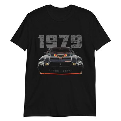 1979 Camaro Z28 Classic Car Short-Sleeve Unisex T-Shirt Black
