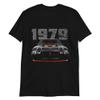 1979 Camaro Z28 Classic Car Short-Sleeve Unisex T-Shirt Black view 1