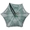 6/12 Holes Nylon Fishing Net, Automatic Shrimp Cage Foldable Crab Fish Trap Cast(6 Holes) view 2