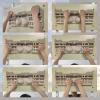 TWO STONES Wooden Hangboard Rock Climbing Pull Up Bar Designed Training for Climbing, Wooden Fingerboard Climbing Training Board for Building Core Strength and Endurance (CJ-HB2005) view 4