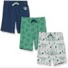 Amazon Essentials Disney | Marvel | Star Wars Baby Boys' Shorts, Pack of 3, Star Wars the Child, Newborn view 1
