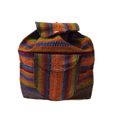 backpack bags handmade(Gray, Multi)