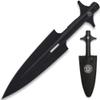 United Cutlery Colombian Colossal Spearhead | 11" Overall | High Carbon Steel | Oxide-Coated | Mounts on Wooden Shaft | Protective Nylon Sheath view 1