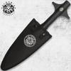 United Cutlery Colombian Colossal Spearhead | 11" Overall | High Carbon Steel | Oxide-Coated | Mounts on Wooden Shaft | Protective Nylon Sheath view 3