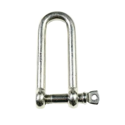 MarineNow 316 Stainless Steel Long D-Shackle Marine Grade Choose Size and Pack Quantity (10 mm, 01-Pack)