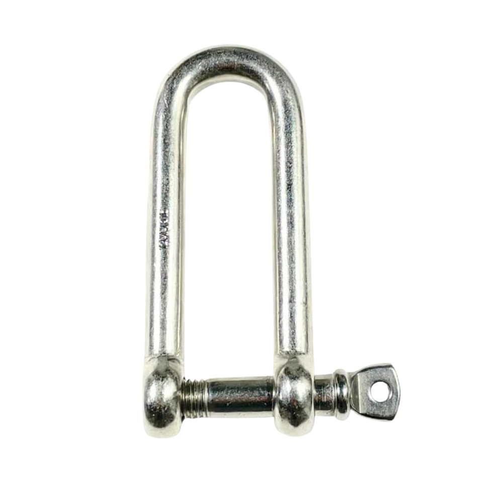 MarineNow 316 Stainless Steel Long D-Shackle Marine Grade Choose Size and Pack Quantity (10 mm, 01-Pack)