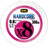 Duel Hardcore X8 H3404N-5CBL PE Fishing Line, Fishing Gear, High Strength, High Sensitivity, No. 0.8, 328.1 yd (300 m), 5 Colors, Yellow Marking view 1