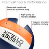 Xcello Sports Volleyball Assorted Graphics with Pump Navy/Green/White, Navy/Orange/White (Pack of 6) view 3