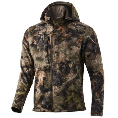 Nomad mens Barrier NXT Jacket | Wind & Waterproof Hunting Jacket, Mossy Oak Droptine Camo, XX-Large