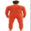 At The Buzzer Thermal Underwear Set for Men 95962-Orange-S view 3