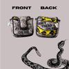 Pins & Aces Golf Co. Dont Tread On Me Premium Headcover - Quality Leather, Hand-Made Head Cover - Style and Customize Your Golf Bag - Tour Inspired, American, Patriotic Classic Design (Mallet) view 4