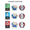 Xcello Sports Soccer Ball Size 3 Assorted Graphics with Pump (Pack of 2) view 3