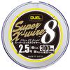 DUEL H3621N-5CR PE Line Fishing Line Super X-Wire 8 [Line Fishing Line Fishing Tackle High Strength High Sensitivity] No. 2.5 108.1 ft (300 m) 5 Color/Yellow Marking view 1