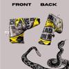Pins & Aces Golf Co. Dont Tread On Me Premium Headcover - Quality Leather, Hand-Made Head Cover - Style and Customize Your Golf Bag - Tour Inspired, American, Patriotic Classic Design (Blade) view 4