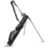 Sunday Stand Bag | Lightweight Carry Golf Bag with Speed Handle, Padded Strap, and Pocket for Driving Range, Par-3, and Executive Courses (Black) view 1