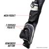 Sunday Stand Bag | Lightweight Carry Golf Bag with Speed Handle, Padded Strap, and Pocket for Driving Range, Par-3, and Executive Courses (Black) view 2
