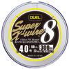 Duel H3623N-5CR SuperX-Wire 8 PE Line Fishing Line, Fishing Gear, High Strength, High Sensitivity, No. 4.0, 98.1 ft (300 m), 5 Colors/Yellow Marking view 1