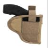 Barsony Desert Sand Outside The Waistband Holster for Ruger LCR 357 Left view 1