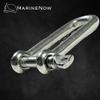 MarineNow 316 Stainless Steel Long D-Shackle Marine Grade Choose Size and Pack Quantity (12 mm, 50-Pack) view 2