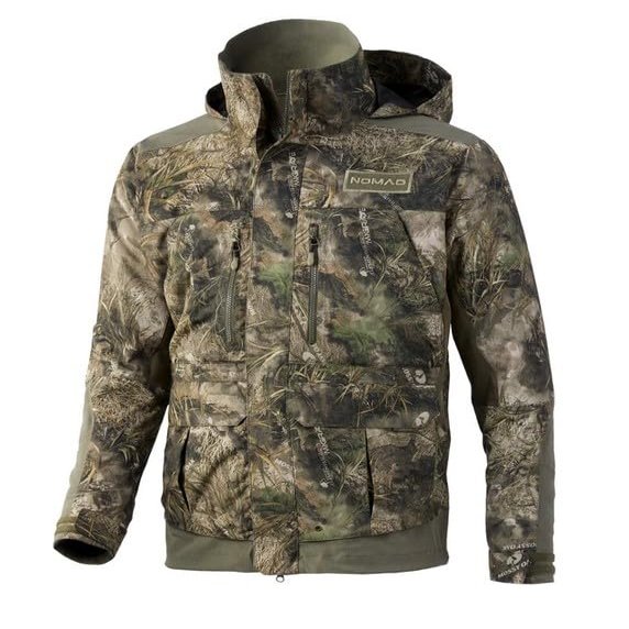 Nomad Men's Standard 3L3 C Waterproof & Breathable Parka, Mossy Oak Migrate Camo, Large