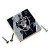 Rico Industries NFL Las Vegas Raiders Peg Tic Tac Toe Game 4.4 x 4.5-inches view 2