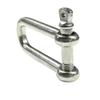 MarineNow 316 Stainless Steel Long D-Shackle Marine Grade Choose Size and Pack Quantity (04 mm, 01-Pack) view 3
