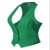 Design by Olivia Women's Dressy Casual Versatile Racerback Vest Tuxedo Suit Waistcoat Kelly Green M view 2