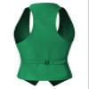 Design by Olivia Women's Dressy Casual Versatile Racerback Vest Tuxedo Suit Waistcoat Kelly Green M view 3
