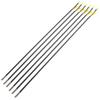 SHARROW Archery 12pcs 32 inch Fiberglass Arrows Hunting Arrows Target Practice Arrow Youth Arrow for Recurve Bow Traditional Bow Accessory (Yellow and White) view 2