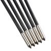 SHARROW Archery 12pcs 32 inch Fiberglass Arrows Hunting Arrows Target Practice Arrow Youth Arrow for Recurve Bow Traditional Bow Accessory (Yellow and White) view 4