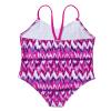 YONGHS Toddler Baby Girls One Piece Swimsuit Spaghetti Shoulder Straps Criss Cross Backless Leotard Swimwear Rose_Red 4T view 2