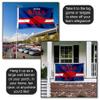 Bills Throwback Vintage Retro 3x5 Banner Flag view 4