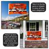 Bengals Throwback Vintage Retro 3x5 Banner Flag view 4