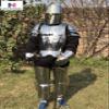 Nautical-Mart Medieval Wearable Knight Crusader Suit of Armour Collectibles Armor Costume (Silver) view 3